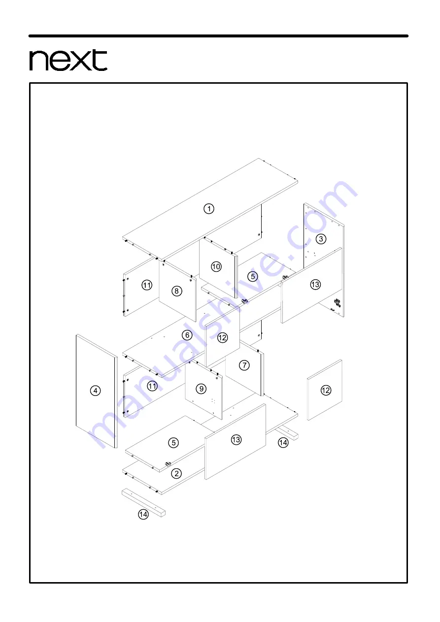 Next BRONX COORD A20154 Assembly Instructions Manual Download Page 3