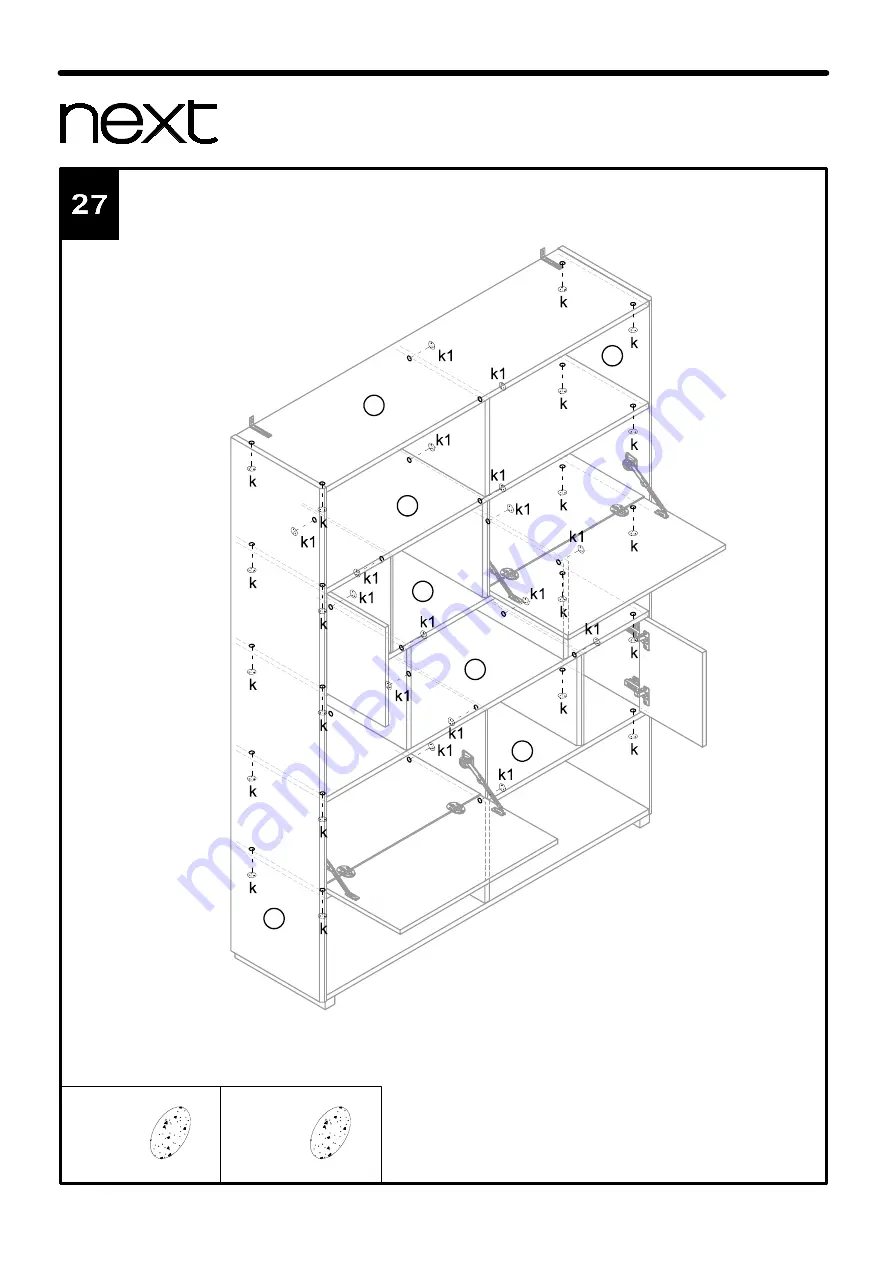 Next BRONX COORD DISPLAY A06774 Assembly Instructions Manual Download Page 25