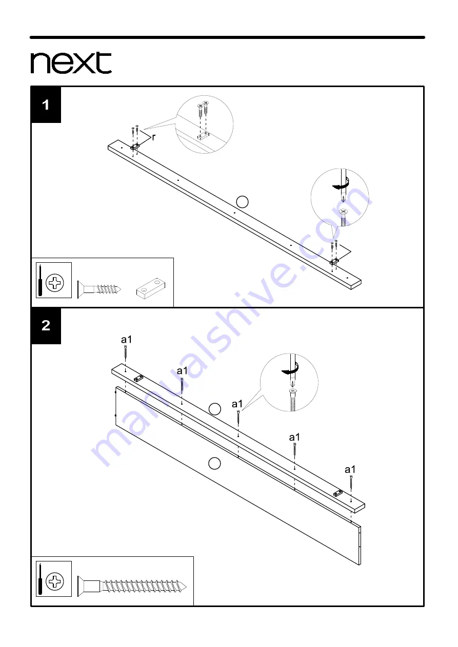 Next BRONX STANDARD BED 840501 Скачать руководство пользователя страница 6