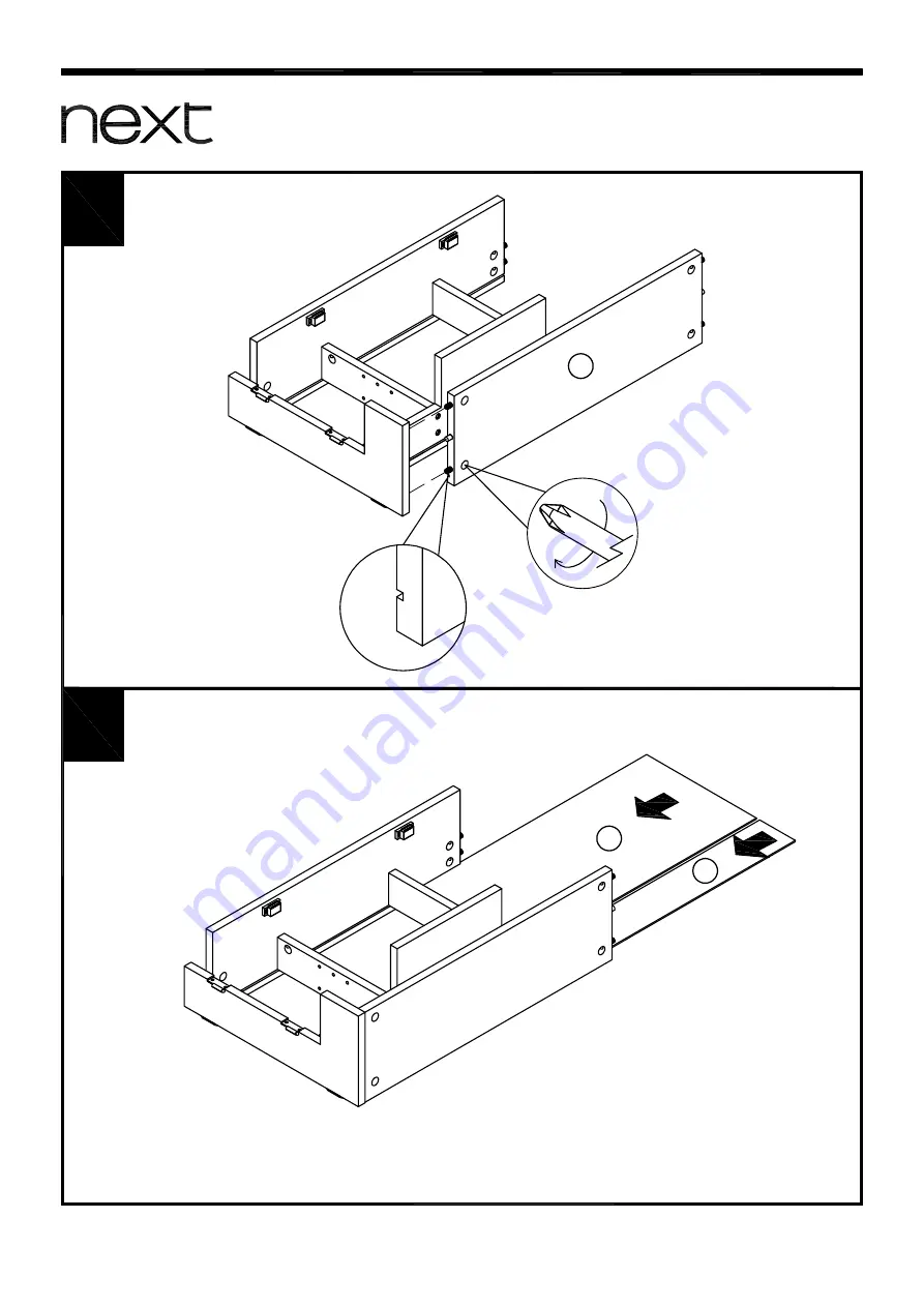 Next BRONX WALL MOUNTED VANITY 890910 Assembly Instructions Manual Download Page 8