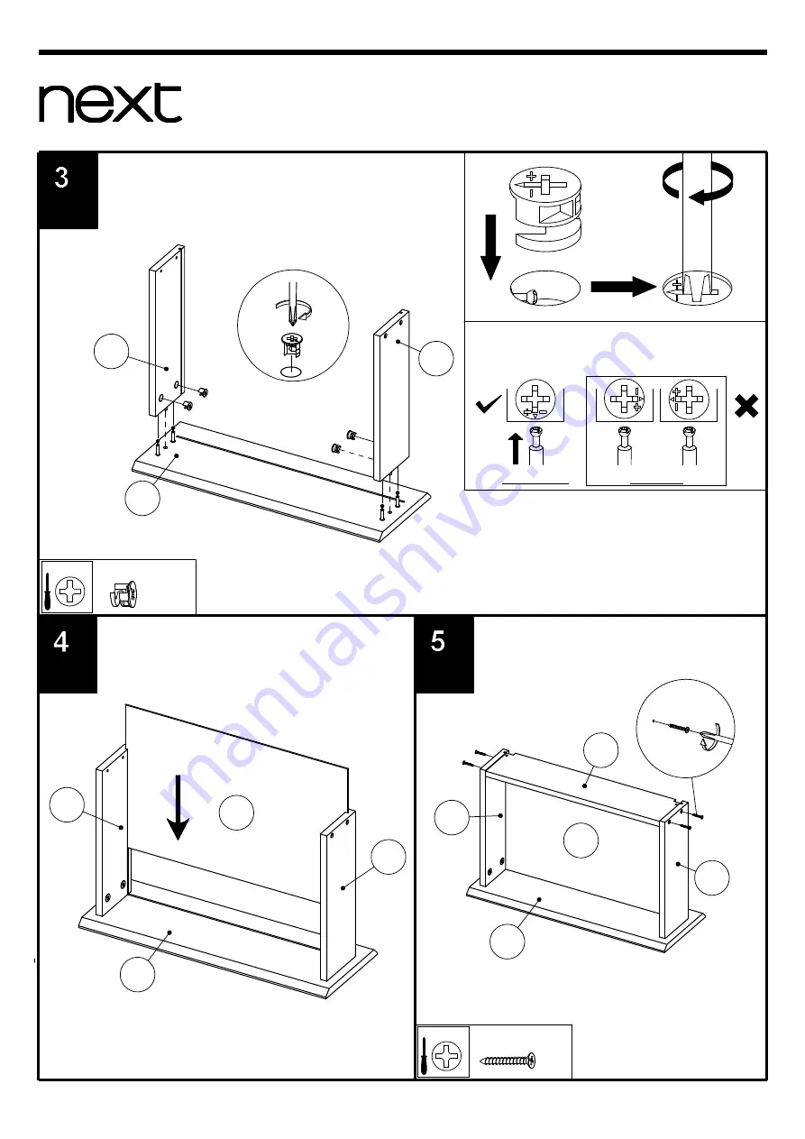 Next BROOKLYN 680391 Assembly Instructions Manual Download Page 6