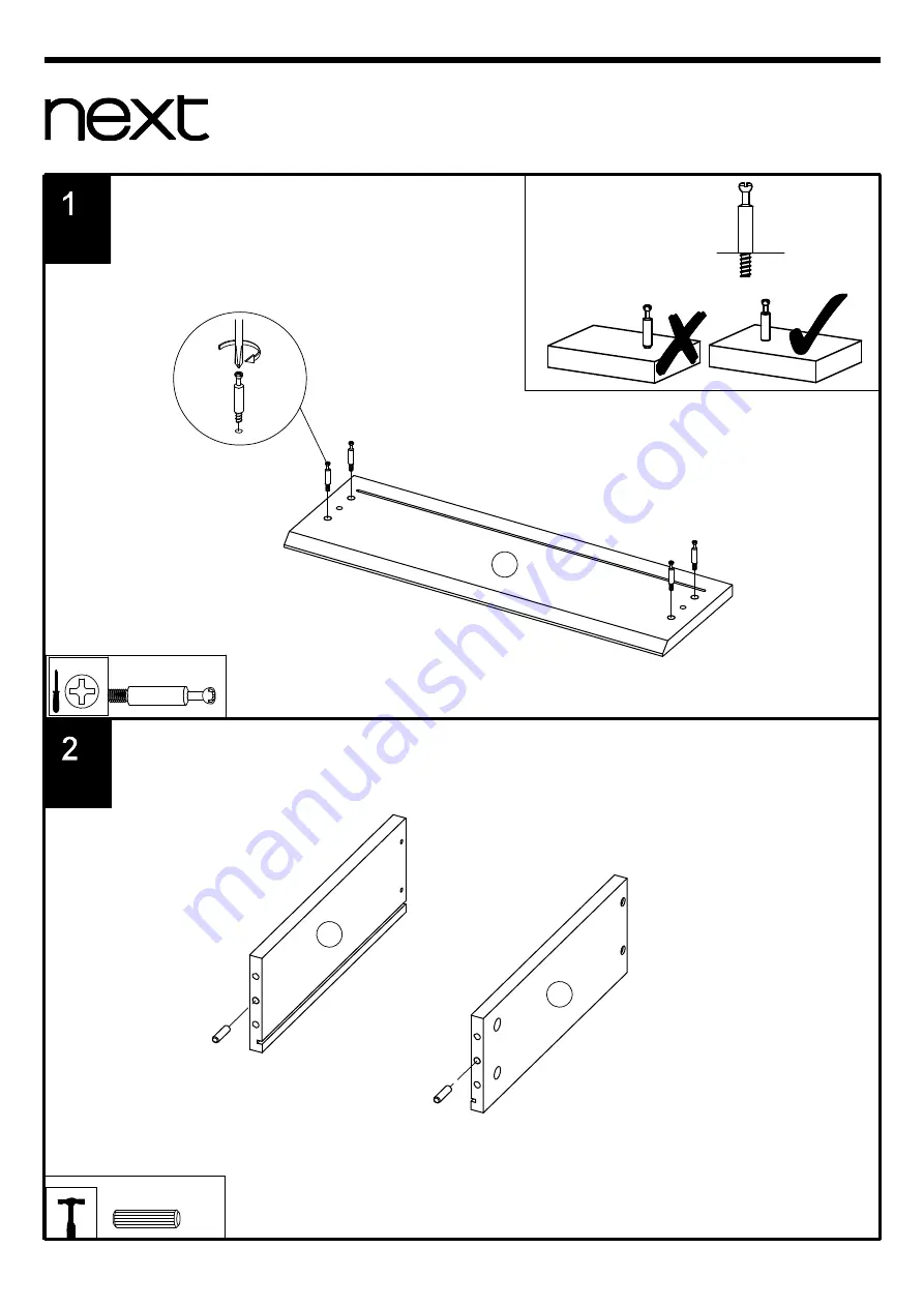 Next BROOKLYN 889230 Assembly Instructions Manual Download Page 5