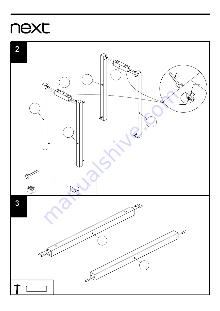 Next BROOKLYN 977228 Assembly Instructions Manual Download Page 6