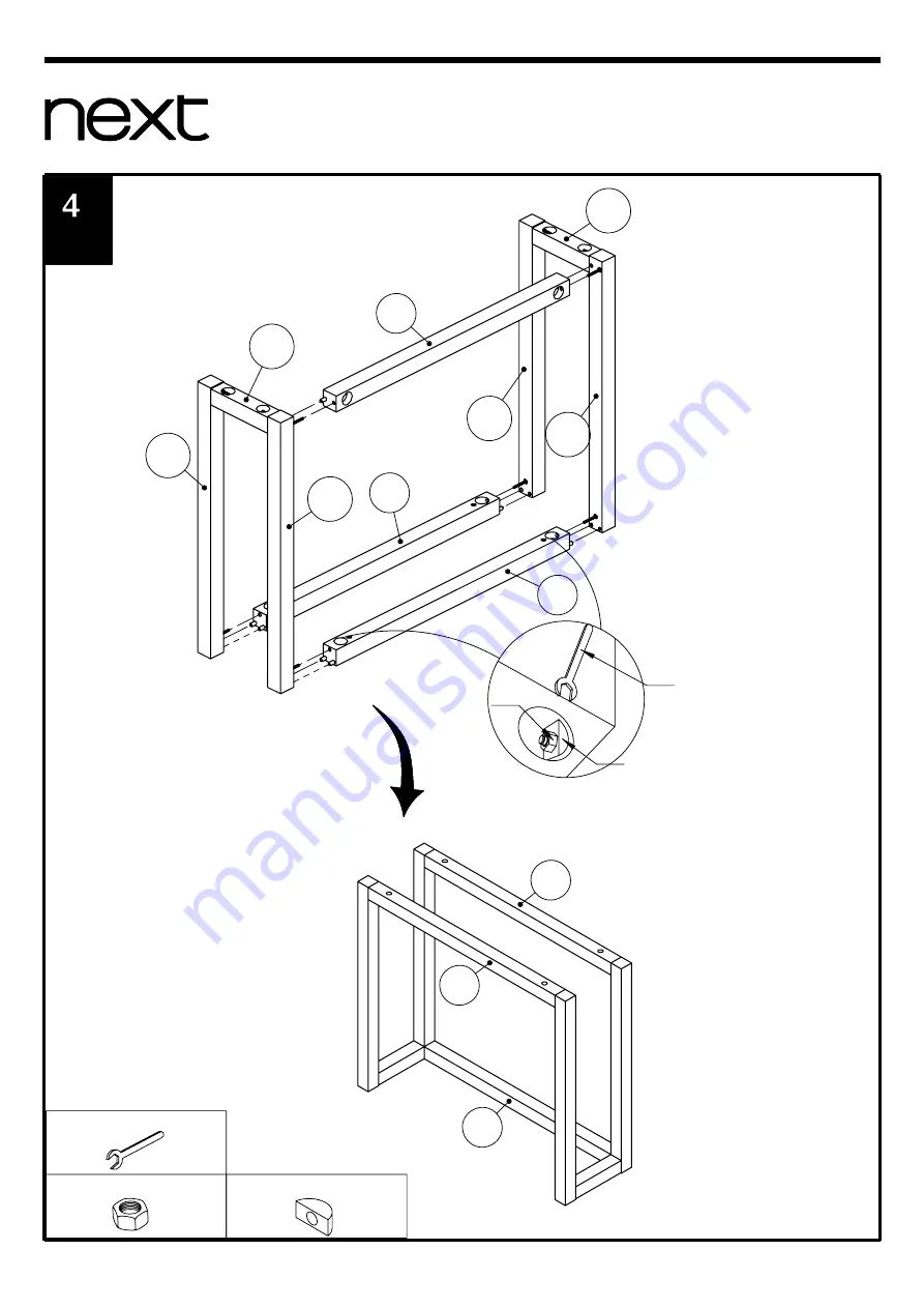 Next BROOKLYN 977228 Assembly Instructions Manual Download Page 7