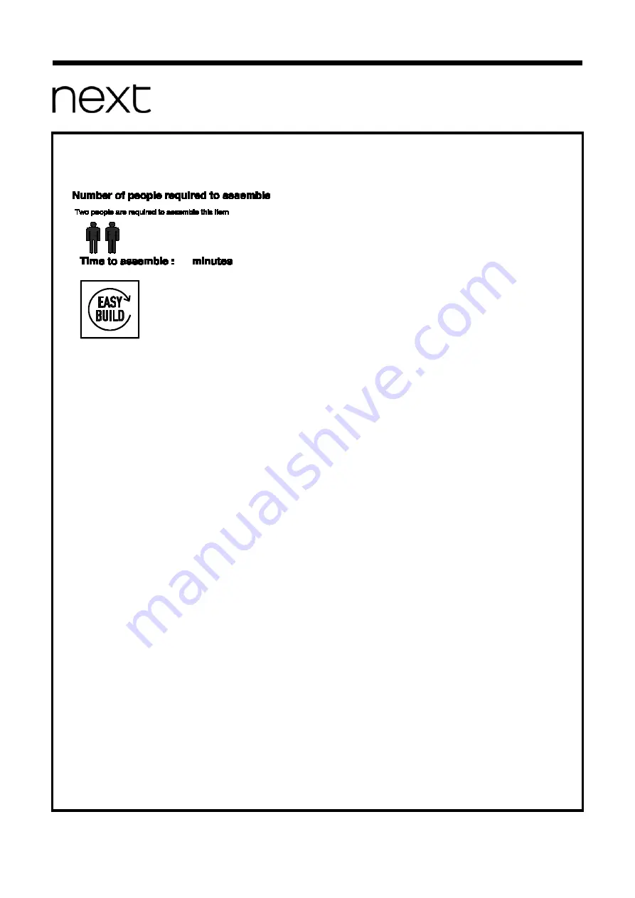 Next CAILIN NEST 3 291703 Assembly Instructions Manual Download Page 3