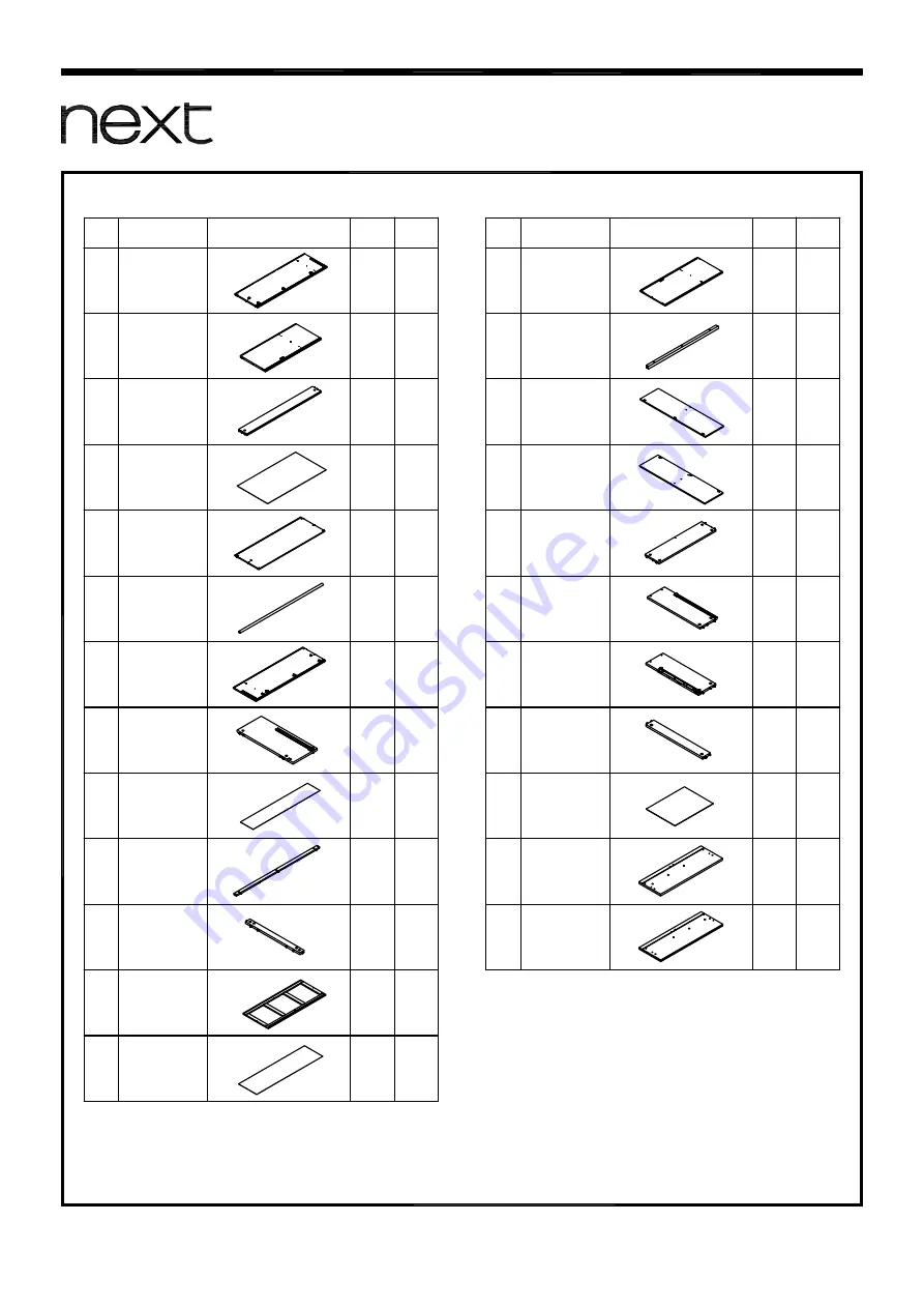 Next CAMILLE 295259 Assembly Instructions Manual Download Page 4