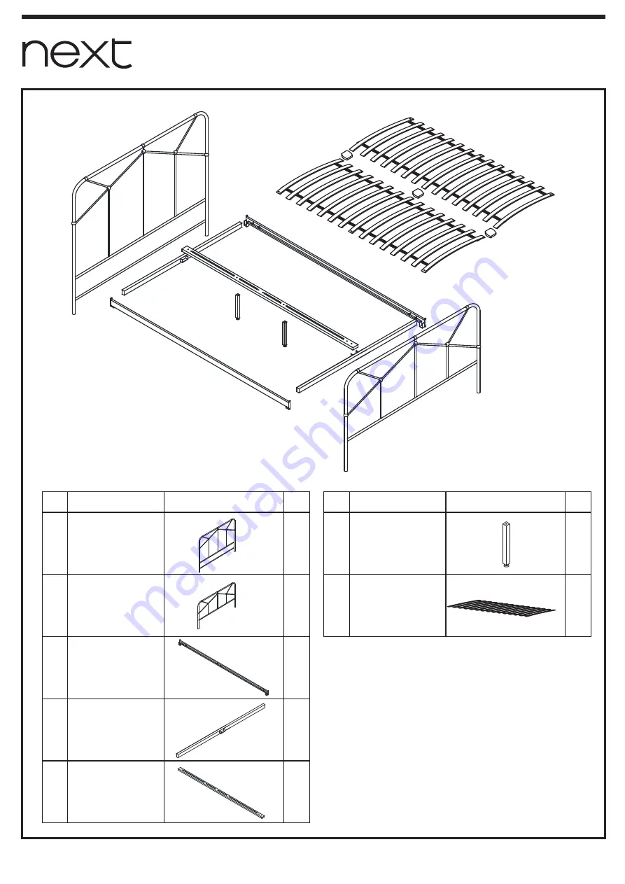 Next CATALINA 347693 Assembly Instructions Manual Download Page 4