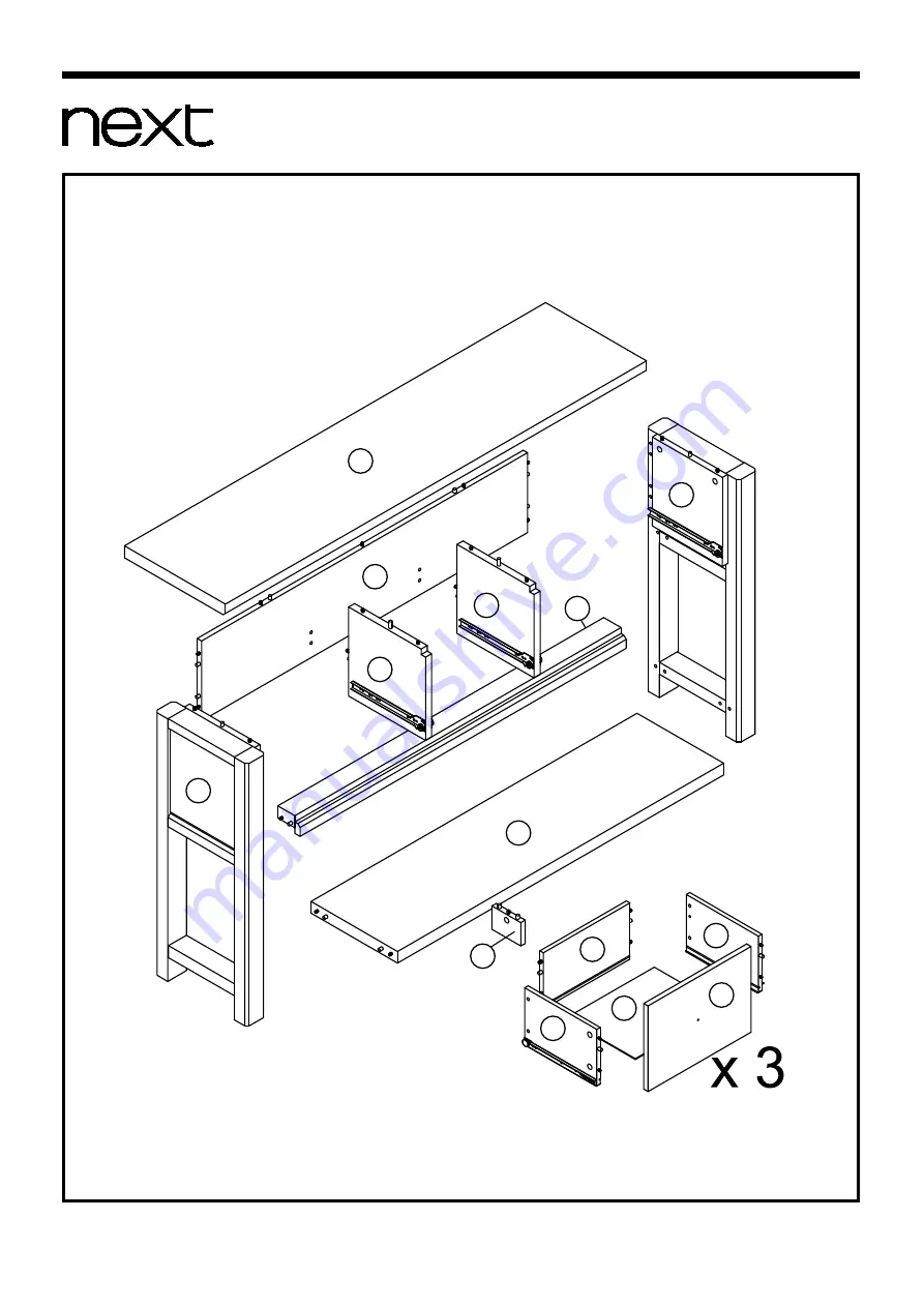 Next CHILTERN 840013 Assembly Instructions Manual Download Page 3