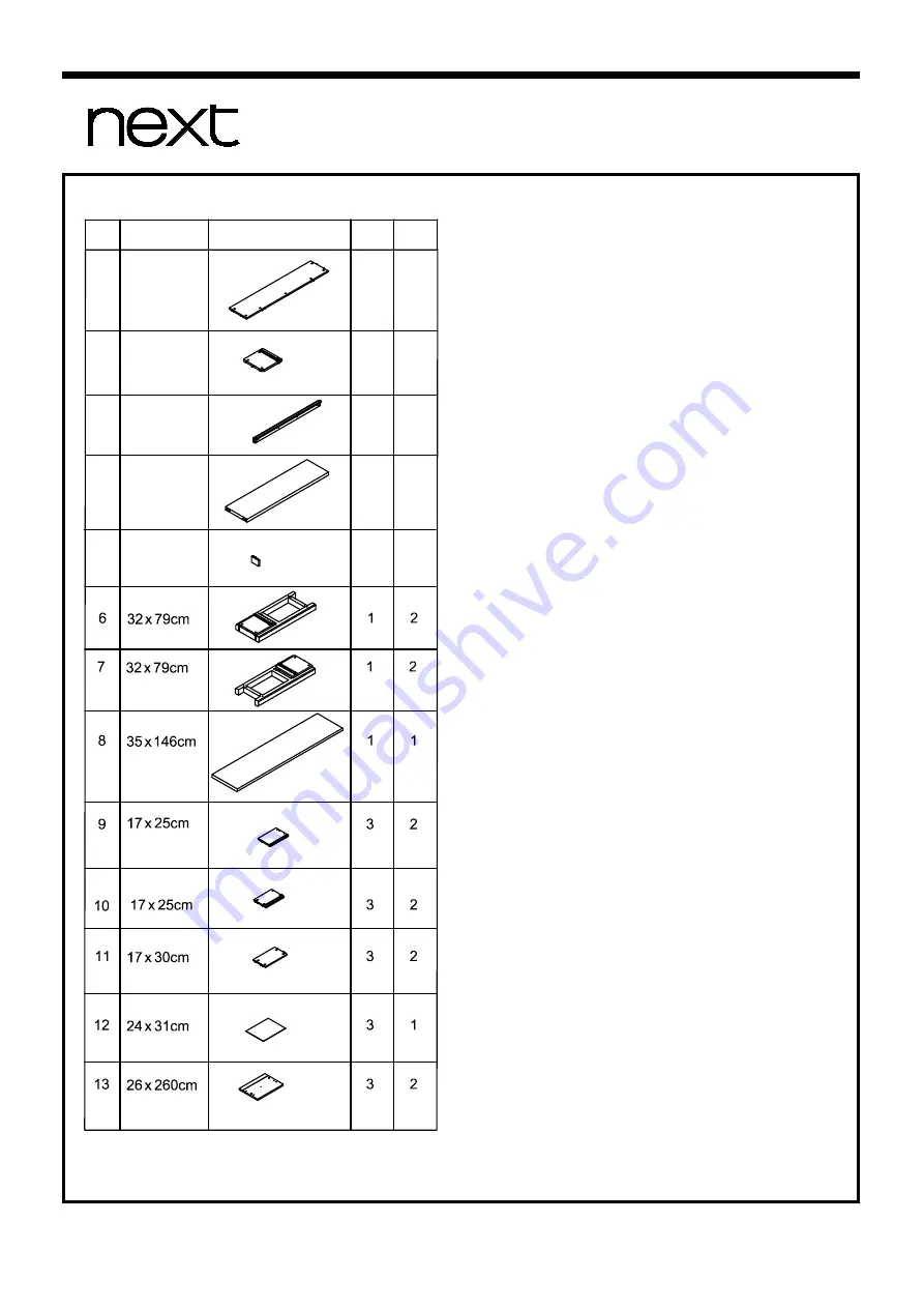 Next CHILTERN 840013 Assembly Instructions Manual Download Page 4