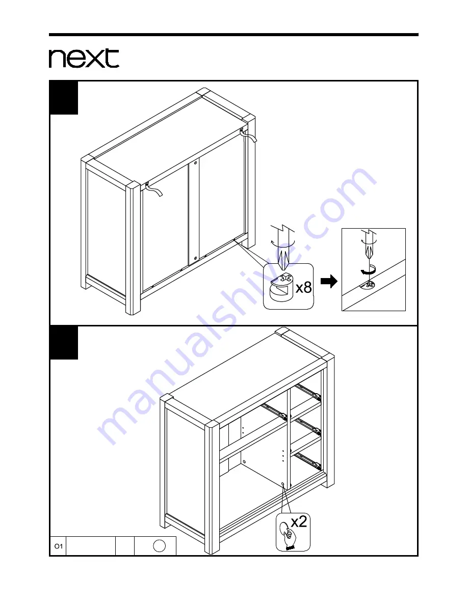 Next CHILTERN SMALL SIDEBOARD Скачать руководство пользователя страница 11