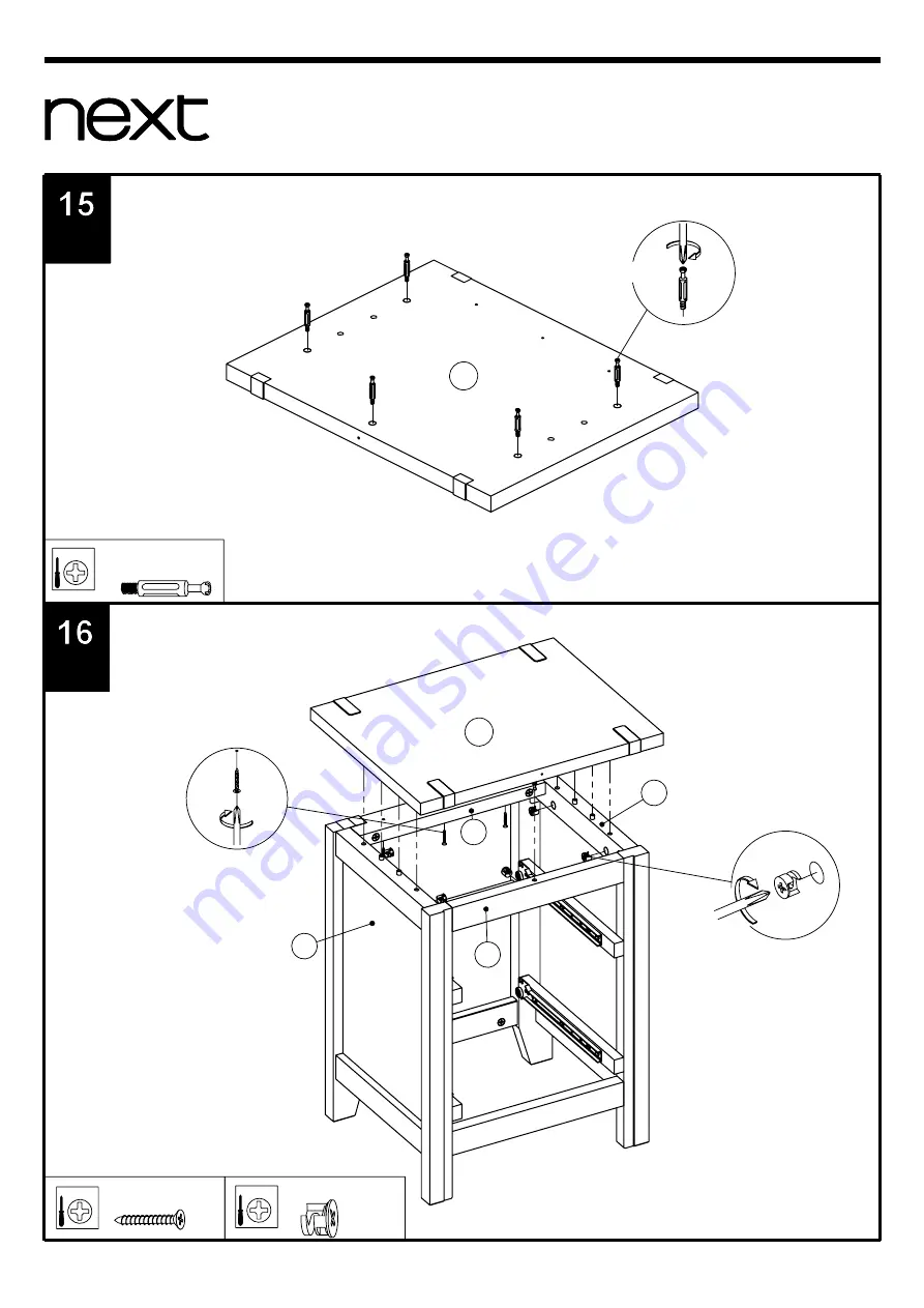 Next CLARENDON 770483 Assembly Instructions Manual Download Page 12