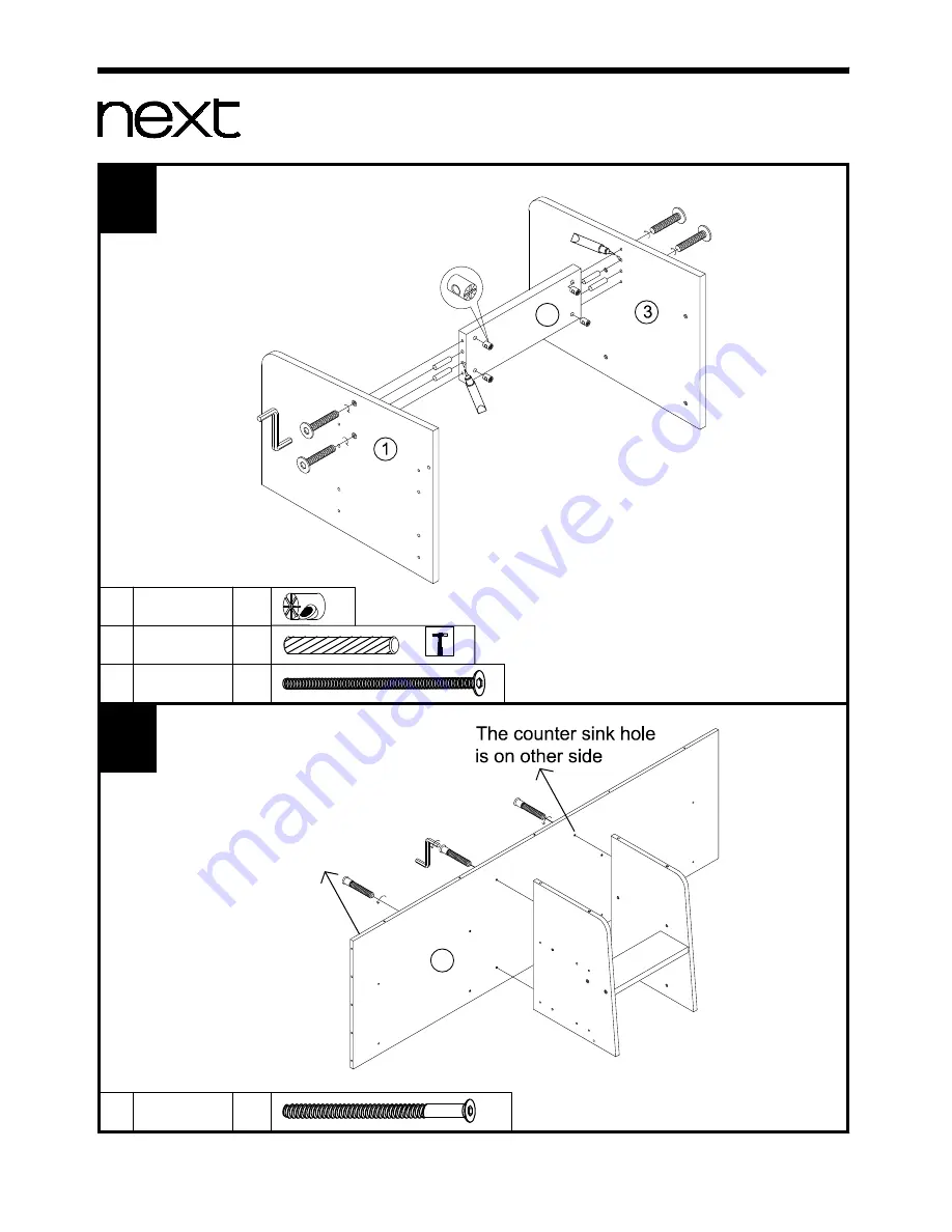 Next COMPTON CABIN BED Скачать руководство пользователя страница 6