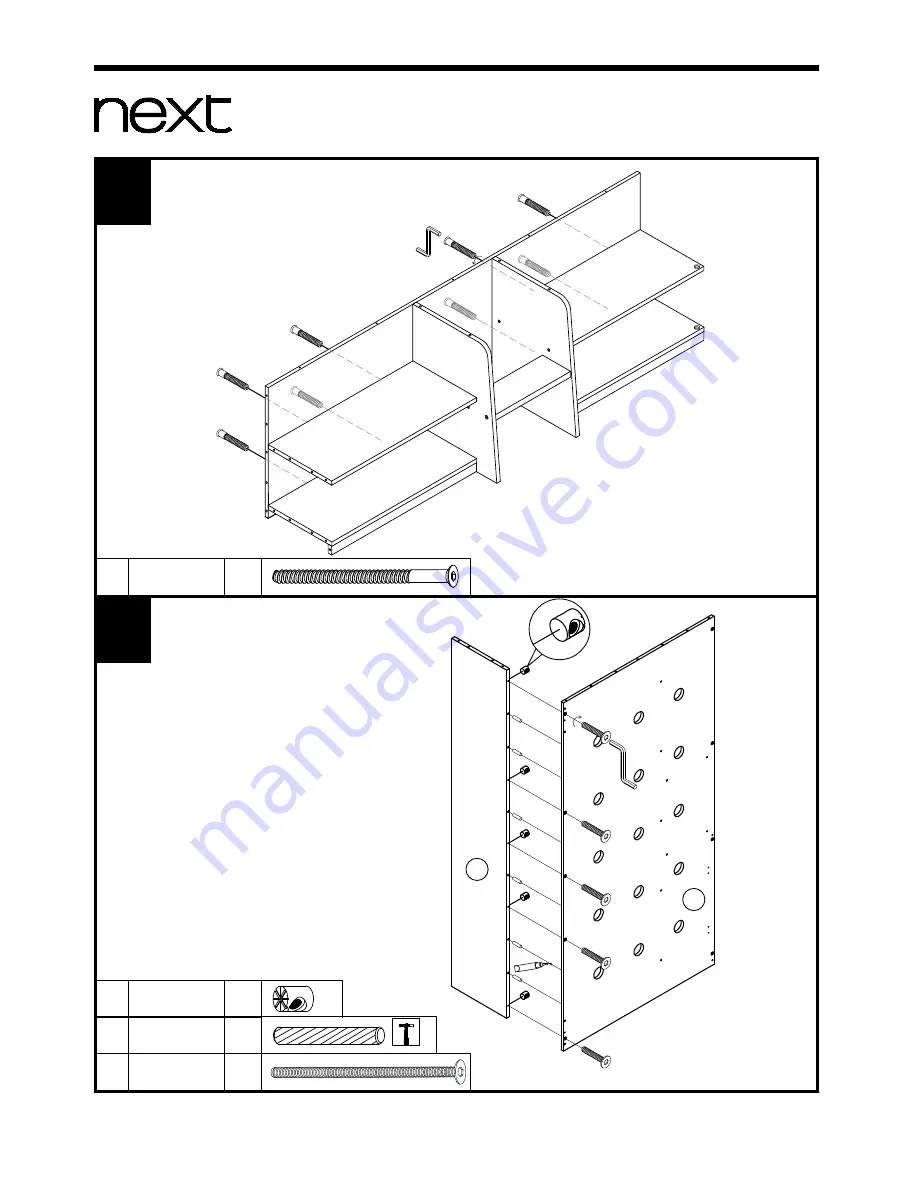 Next COMPTON CABIN BED Скачать руководство пользователя страница 8