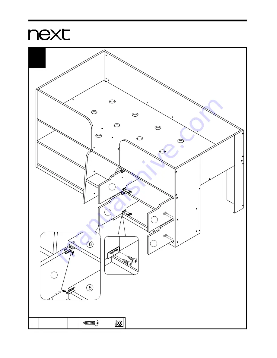 Next COMPTON CABIN BED Скачать руководство пользователя страница 14