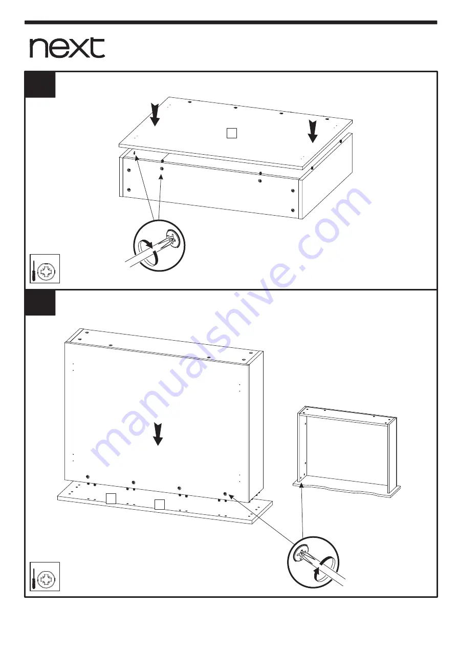 Next COMPTON DIVAN 368219 Assembly Instructions Manual Download Page 9