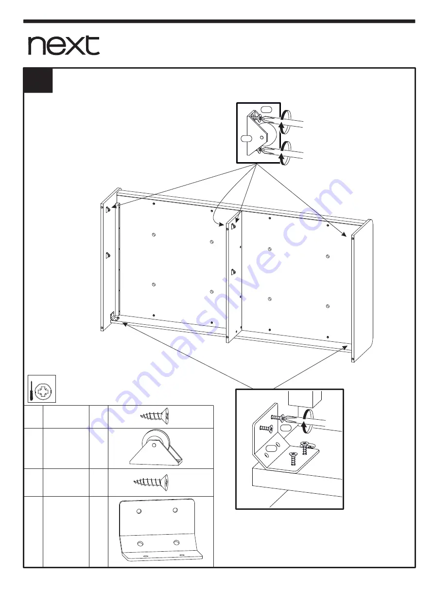 Next COMPTON DIVAN 368219 Assembly Instructions Manual Download Page 13