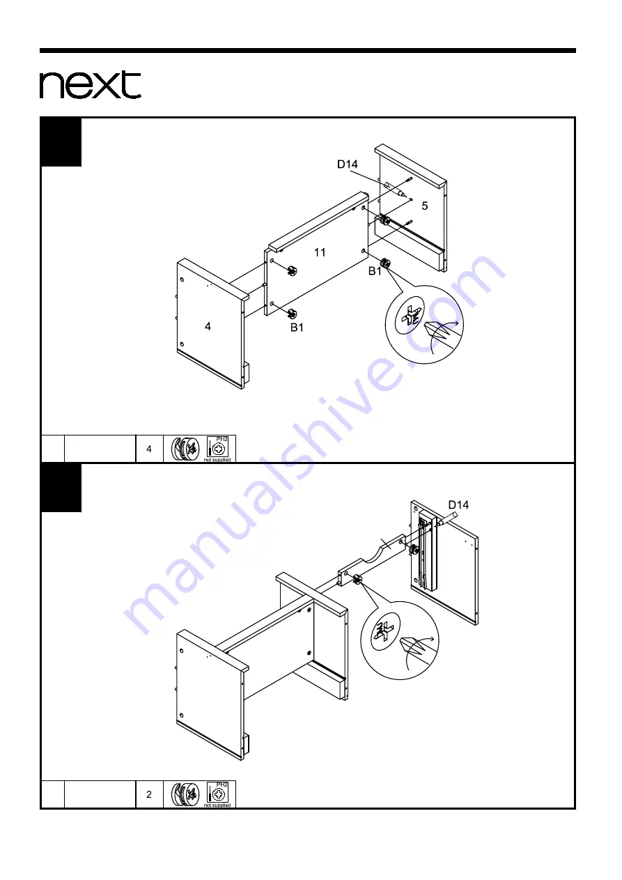 Next COPENHAGEN 676701 Assembly Instructions Manual Download Page 9