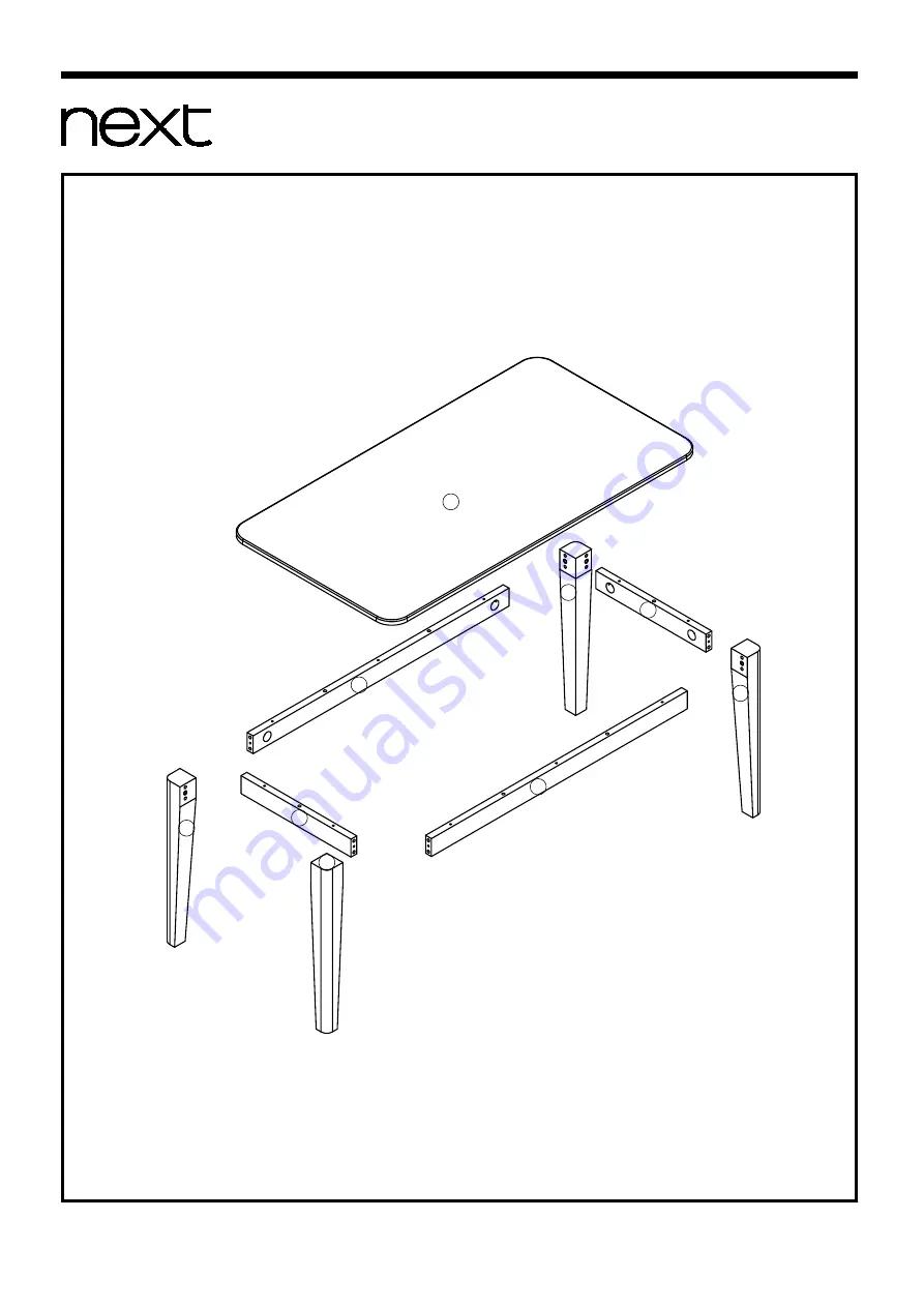 Next COPENHAGEN FIXED 887720 Assembly Instructions Manual Download Page 3