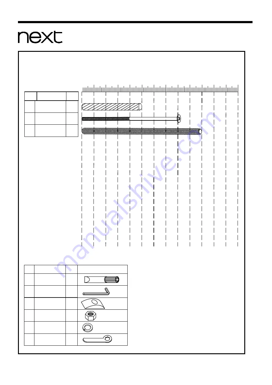 Next COPENHAGEN FIXED 887720 Assembly Instructions Manual Download Page 5