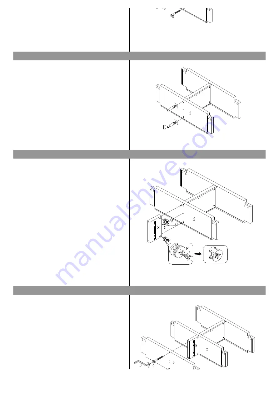 Next Corsica Console Bookcase Скачать руководство пользователя страница 4