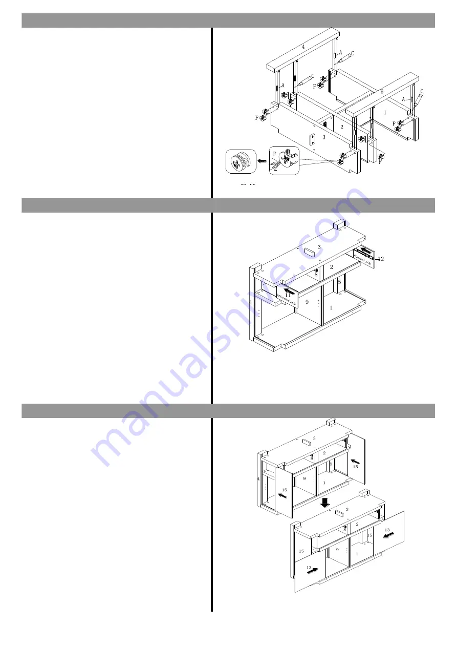 Next Corsica Console Bookcase Скачать руководство пользователя страница 6