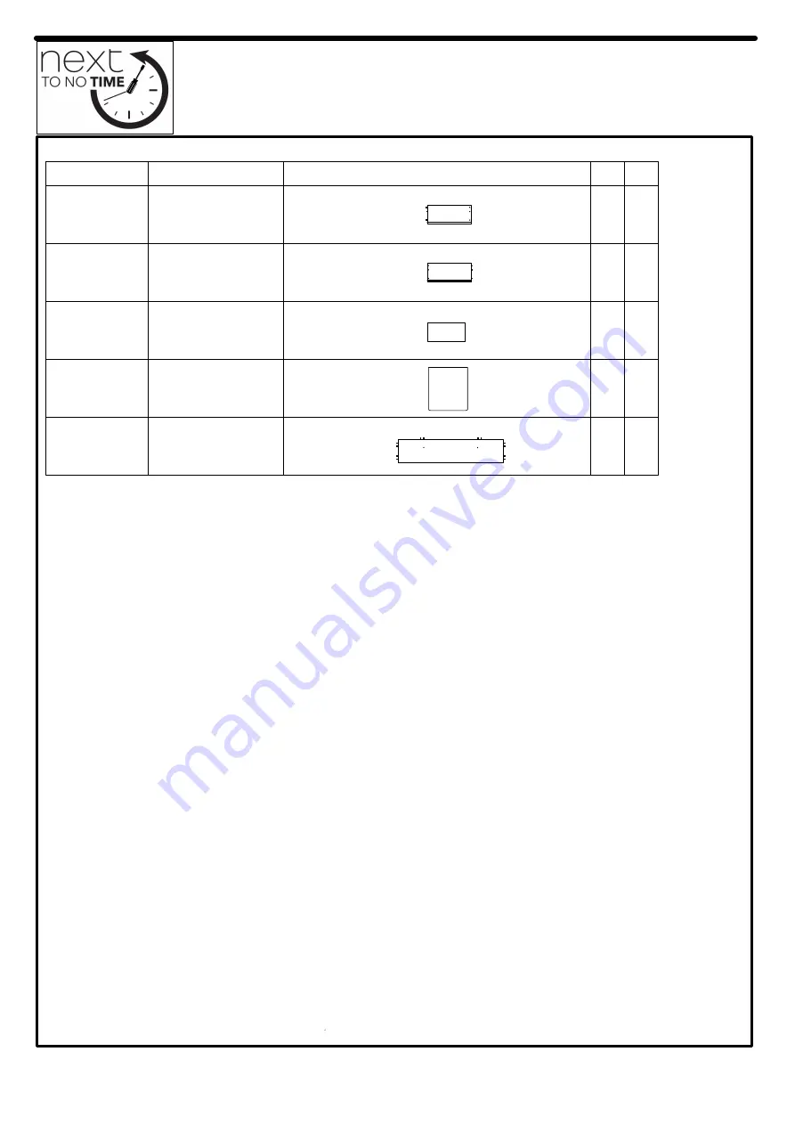 Next CUBA 753683 Assembly Instruction Manual Download Page 7