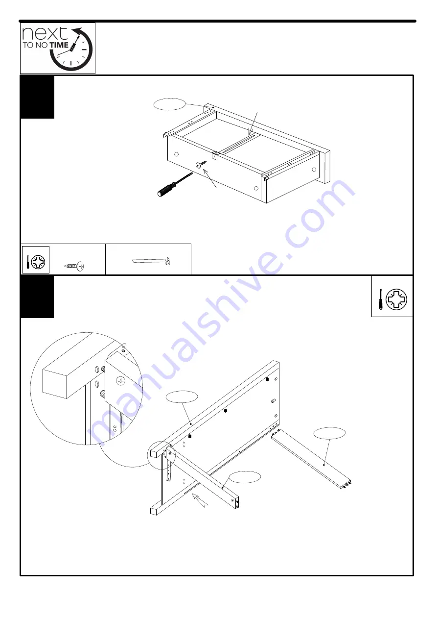 Next Cuba Walnut Robe Assembly Instructions Manual Download Page 10