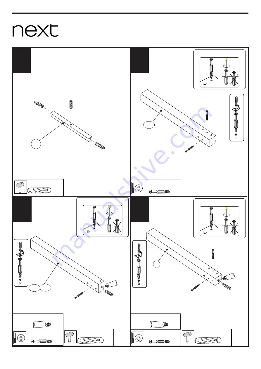 Next DORSET SET 3 NEST 670157 Скачать руководство пользователя страница 10