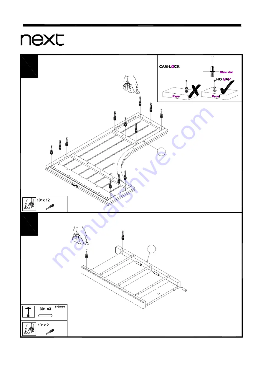 Next EA HARTFORD 377516 Assembly Instructions Manual Download Page 7