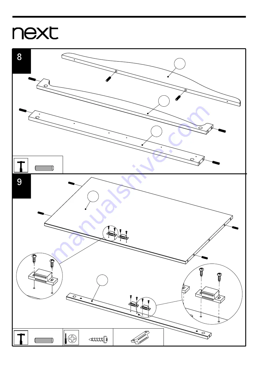 Next ELLA ROBE 895780 Assembly Instructions Manual Download Page 8