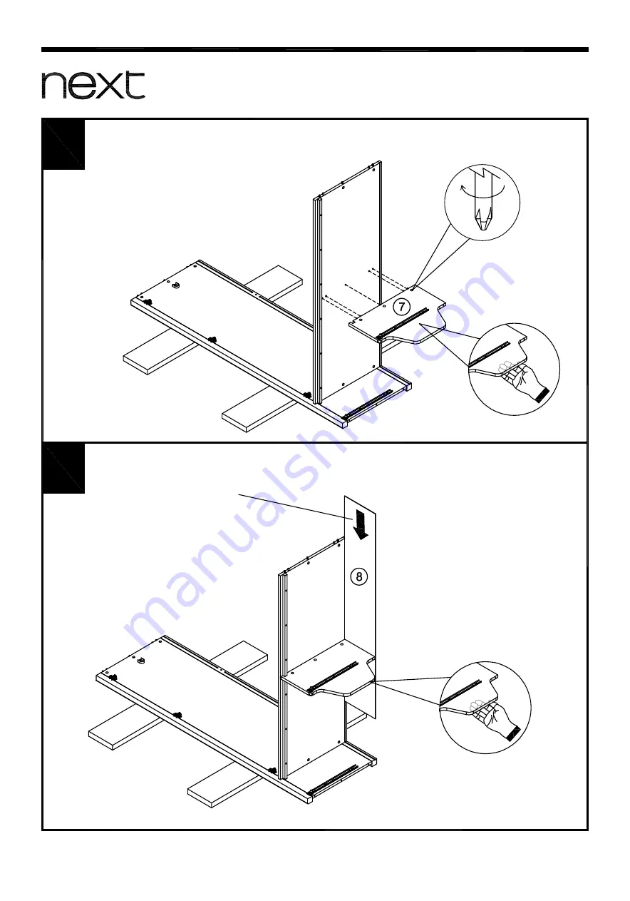 Next EVIE 925520 Assembly Instructions Manual Download Page 8