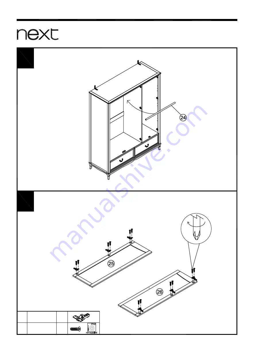 Next EVIE 925520 Assembly Instructions Manual Download Page 19