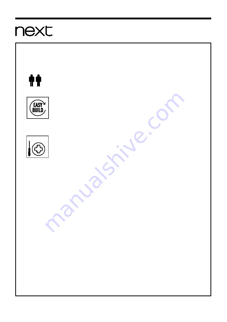 Next EZRA A59344 Assembly Instructions Manual Download Page 2