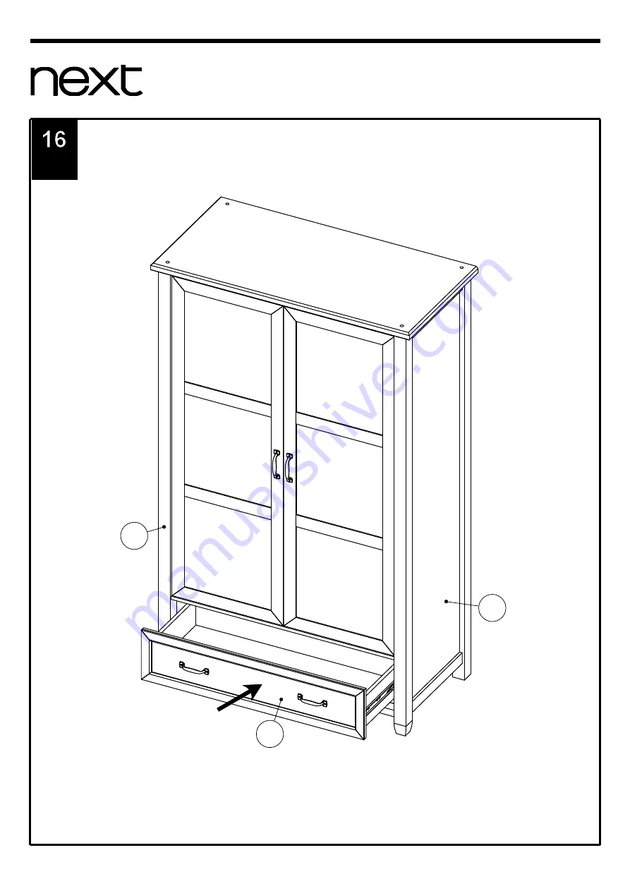 Next FARRINGDON GENTS ROBE Assembly Instructions Manual Download Page 16