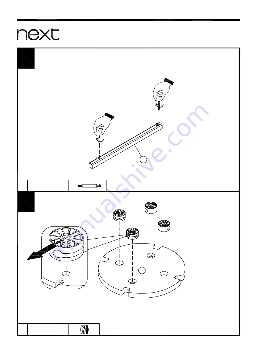 Next HANLEY 638434 Assembly Instructions Manual Download Page 6