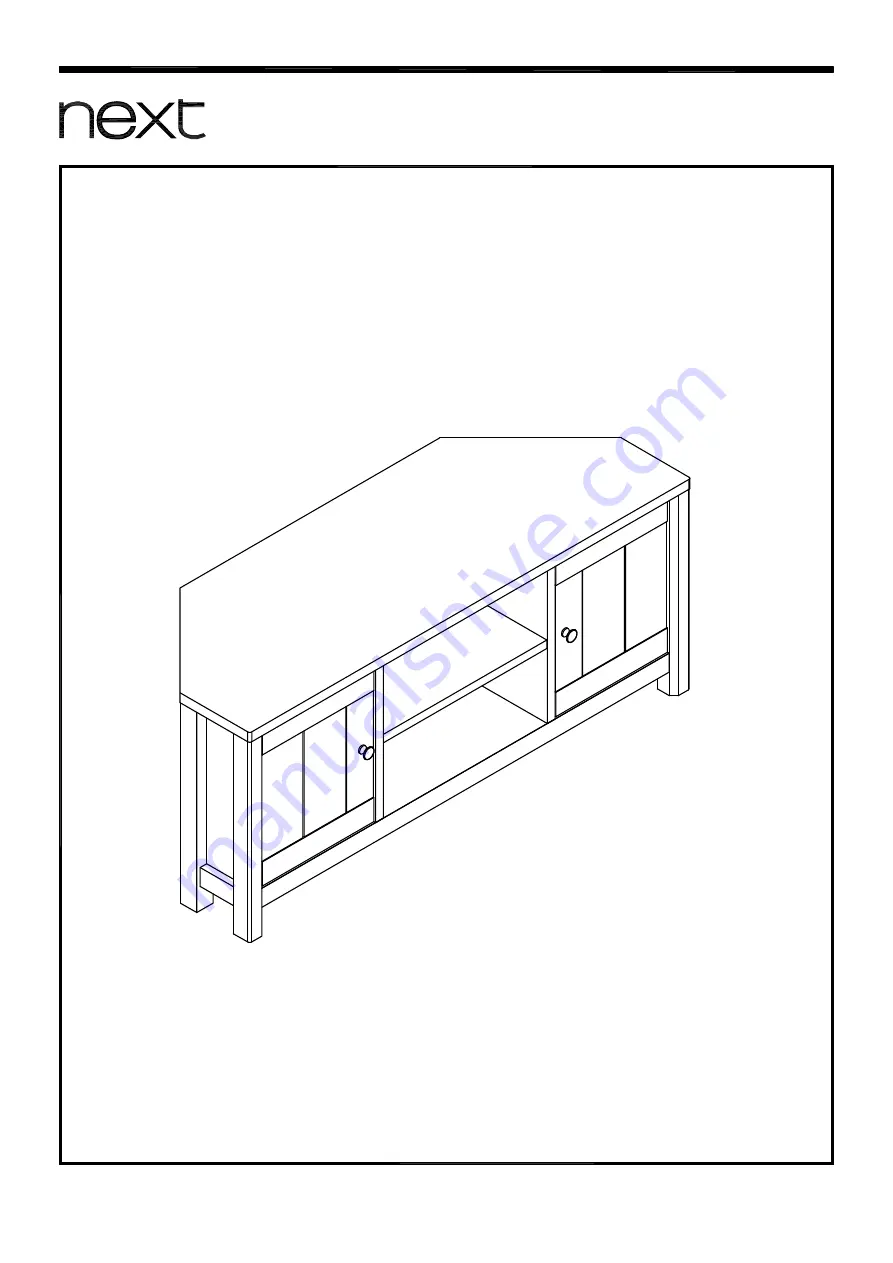 Next HANLEY CORNER 320543 Assembly Instructions Manual Download Page 1