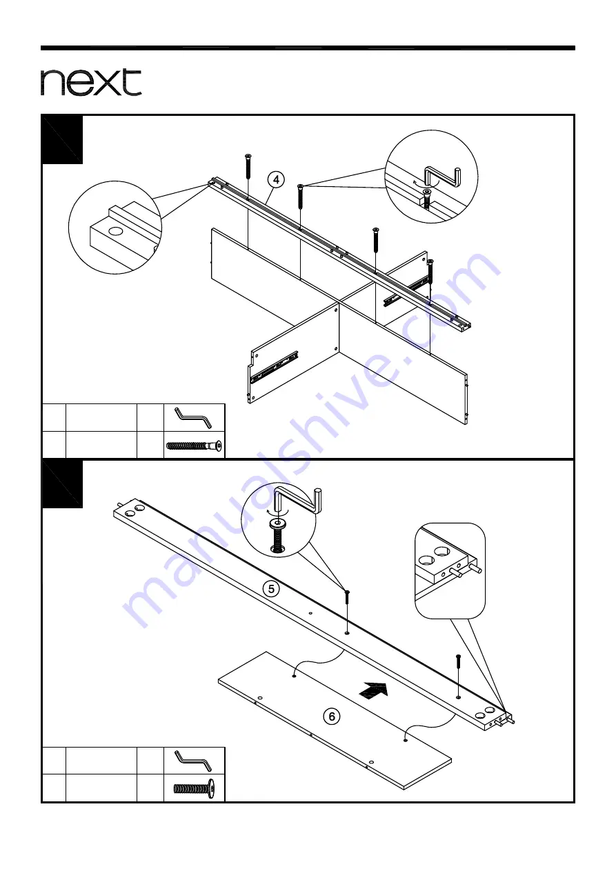 Next HANLEY GREY STORAGE BED Скачать руководство пользователя страница 9