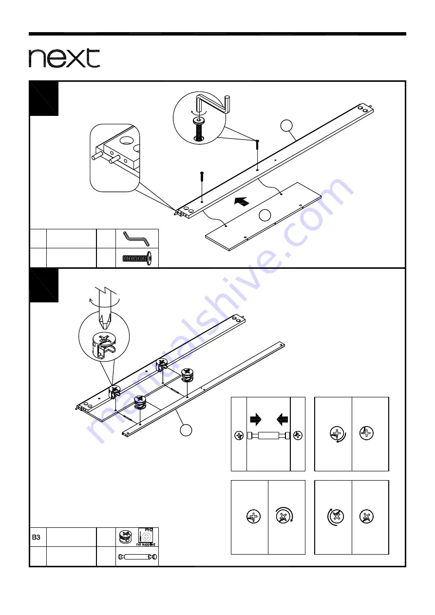 Next HANLEY GREY STORAGE BED Скачать руководство пользователя страница 11