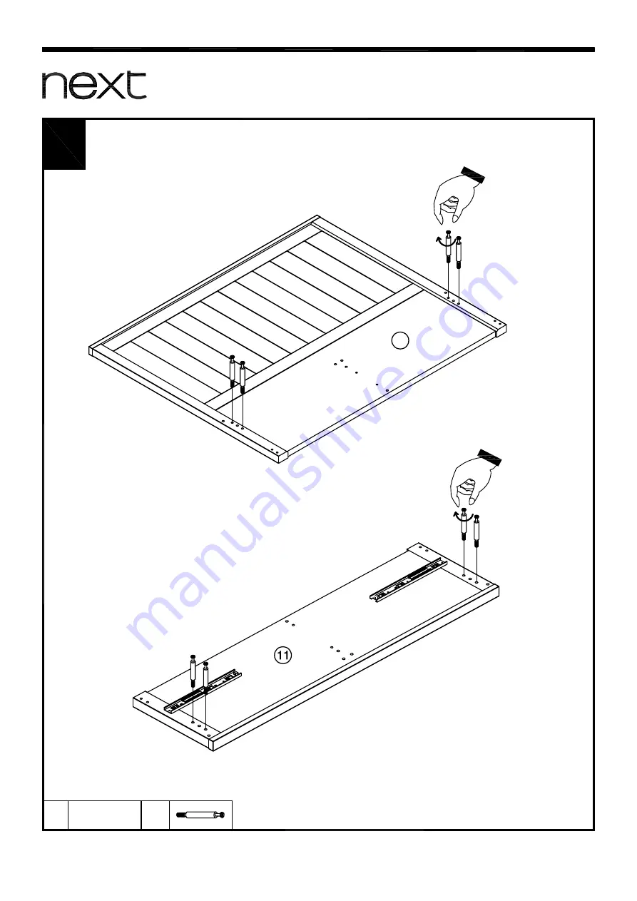 Next HANLEY GREY STORAGE BED Скачать руководство пользователя страница 15