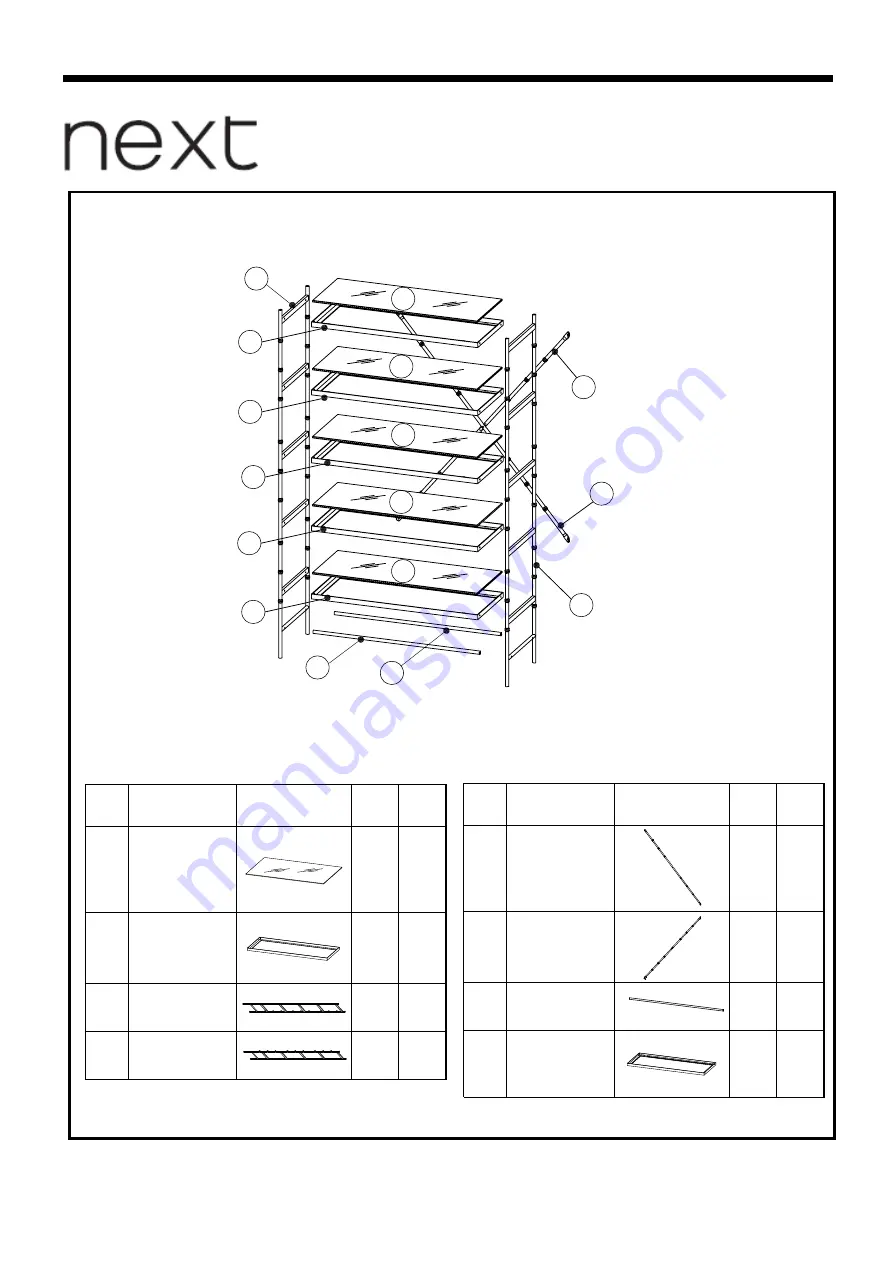 Next HARDWICK 394949 Assembly Instructions Manual Download Page 4