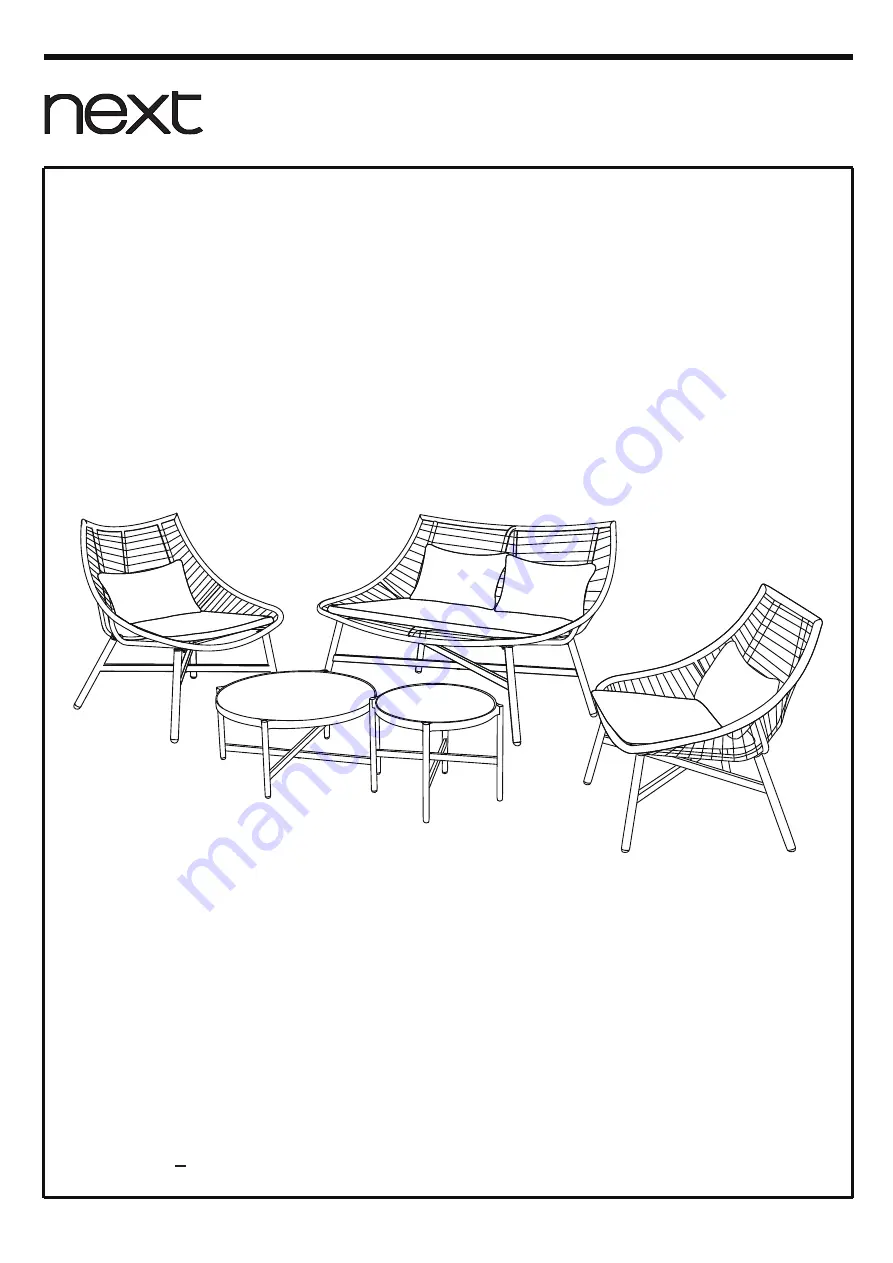 Next HELSINKI LIV 5PC 299836 Скачать руководство пользователя страница 1