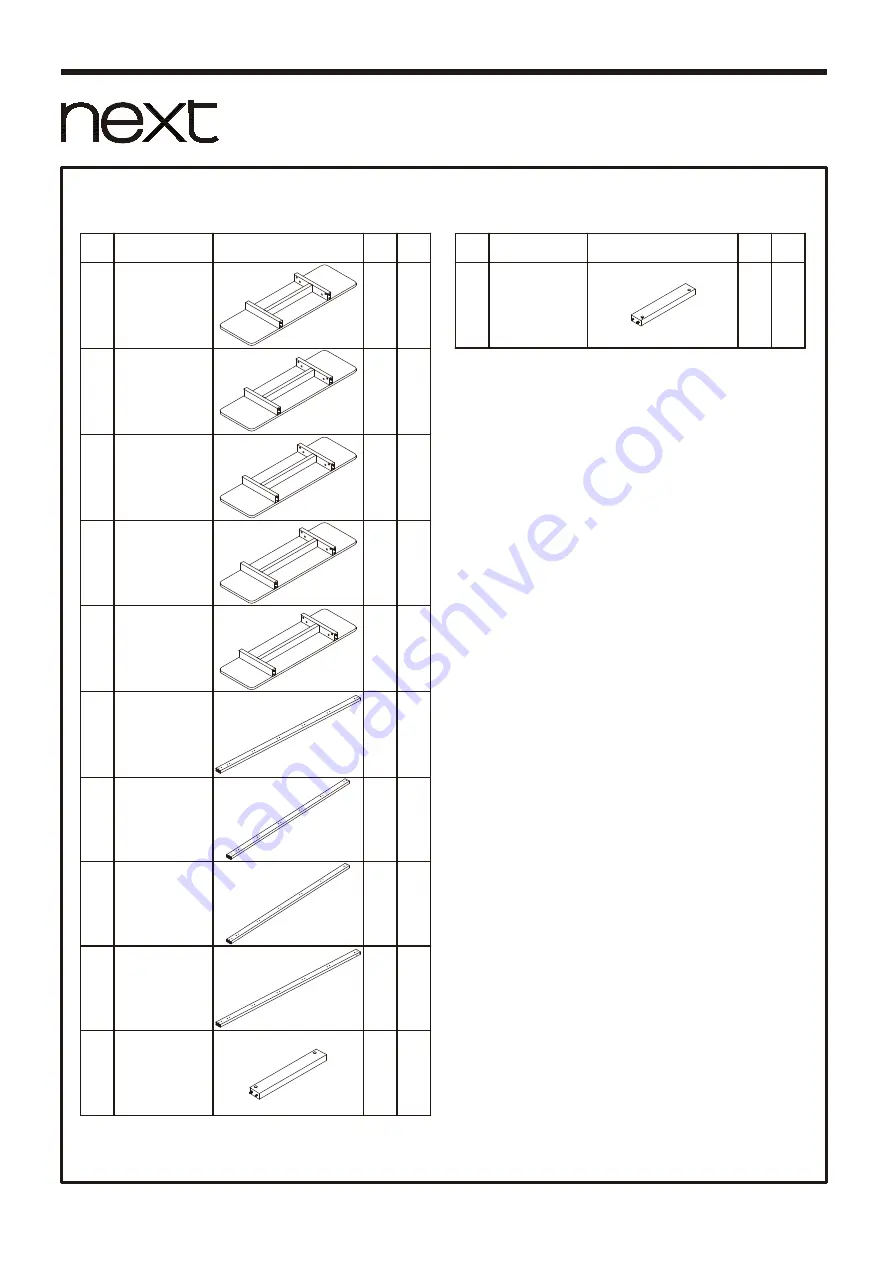 Next HENRY 423498 Assembly Instructions Manual Download Page 4