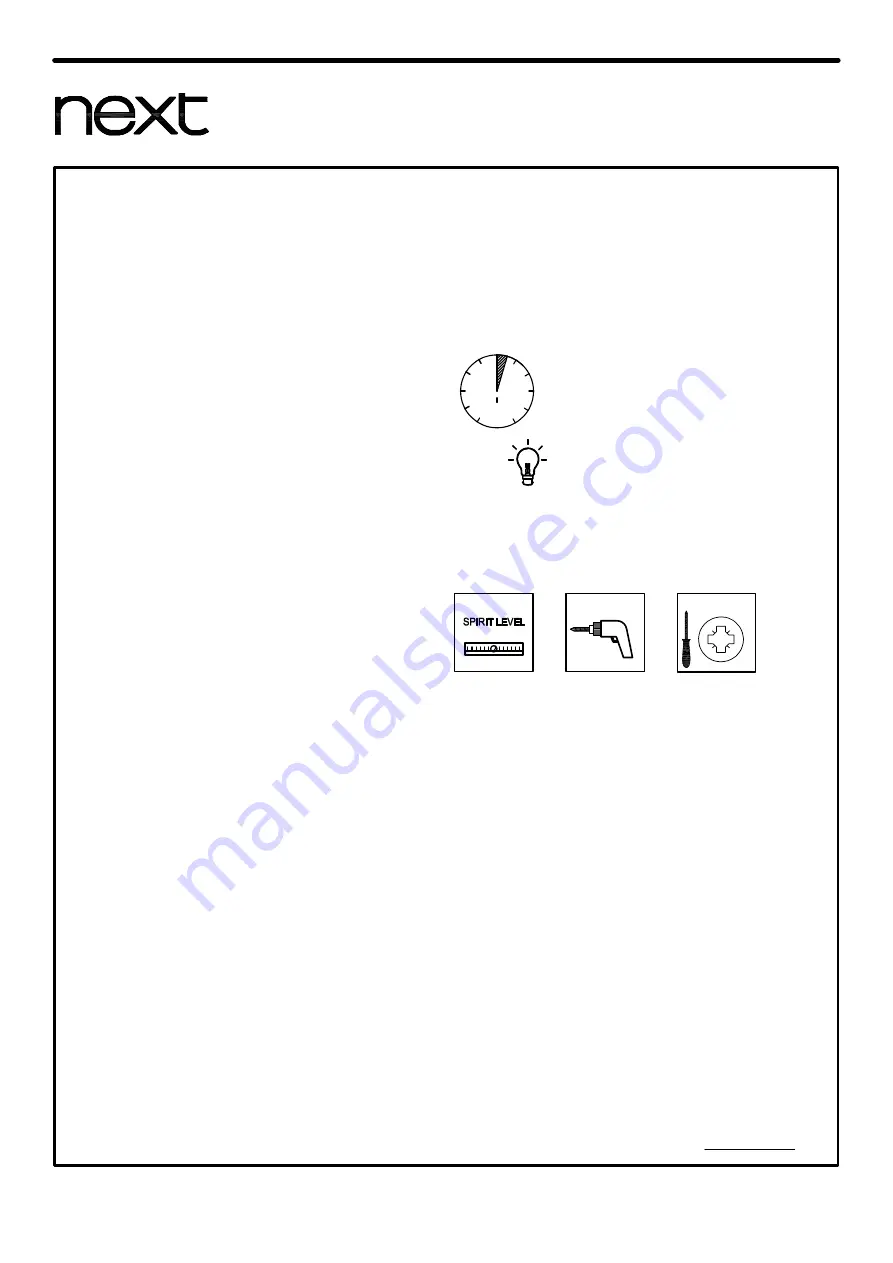 Next HUXLEY 108487 Assembly Instructions Manual Download Page 3