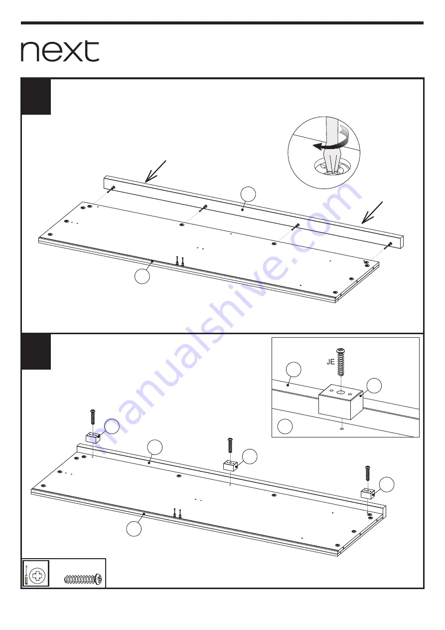 Next ISABELLA 972213 Assembly Instructions Manual Download Page 8