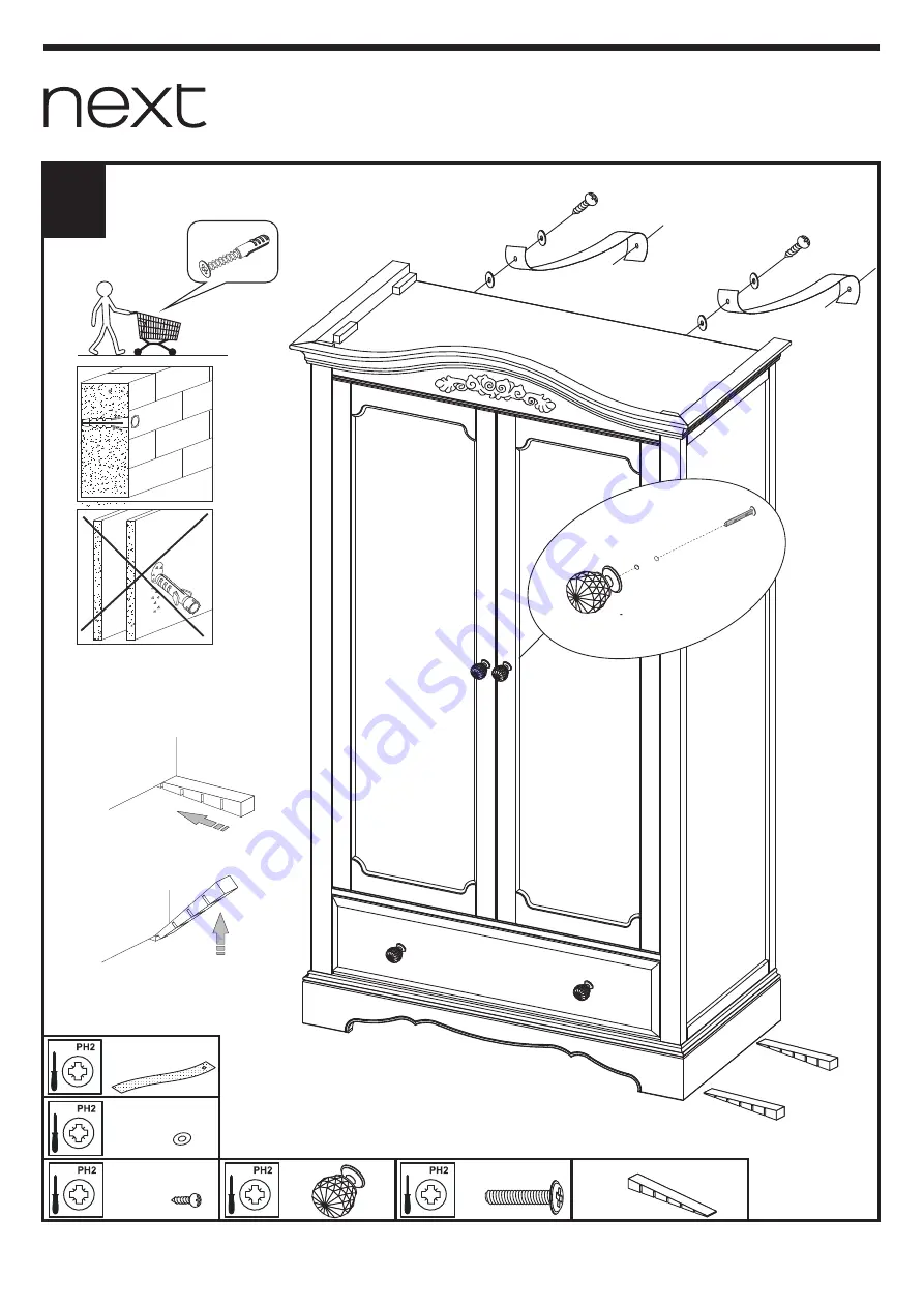 Next ISABELLA GENTS ROBE 942322 Assembly Instructions Manual Download Page 23