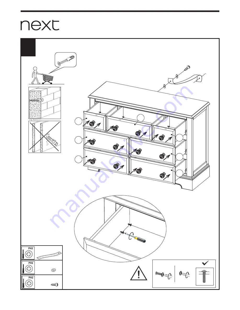 Next ISABELLA WIDE CHEST Скачать руководство пользователя страница 20