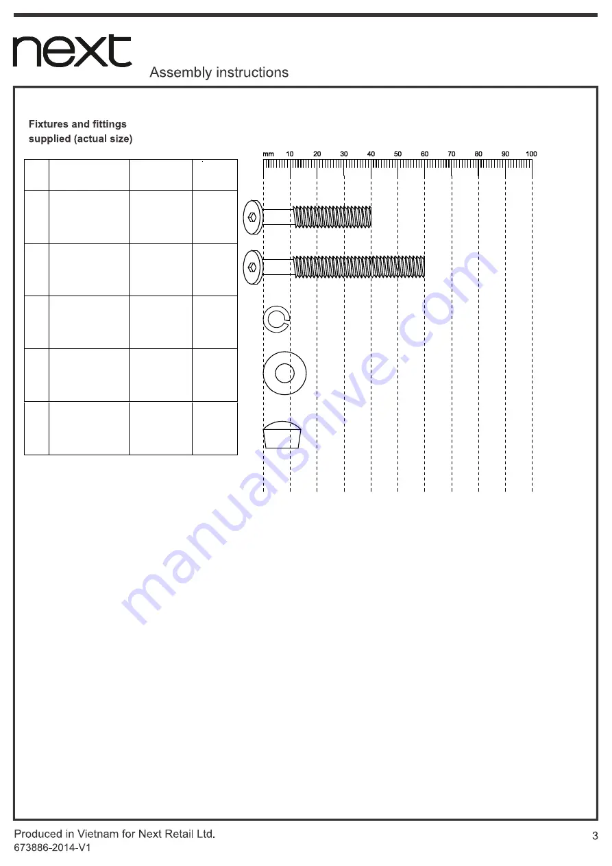 Next JARVIS 869390 Assembly Instructions Manual Download Page 4