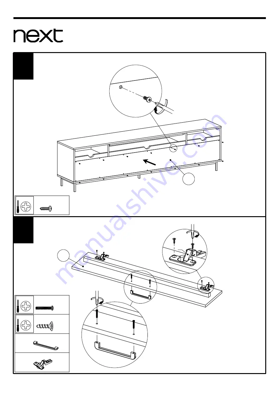 Next JEFFERSON SUPERWIDE 320323 Assembly Instructions Manual Download Page 8