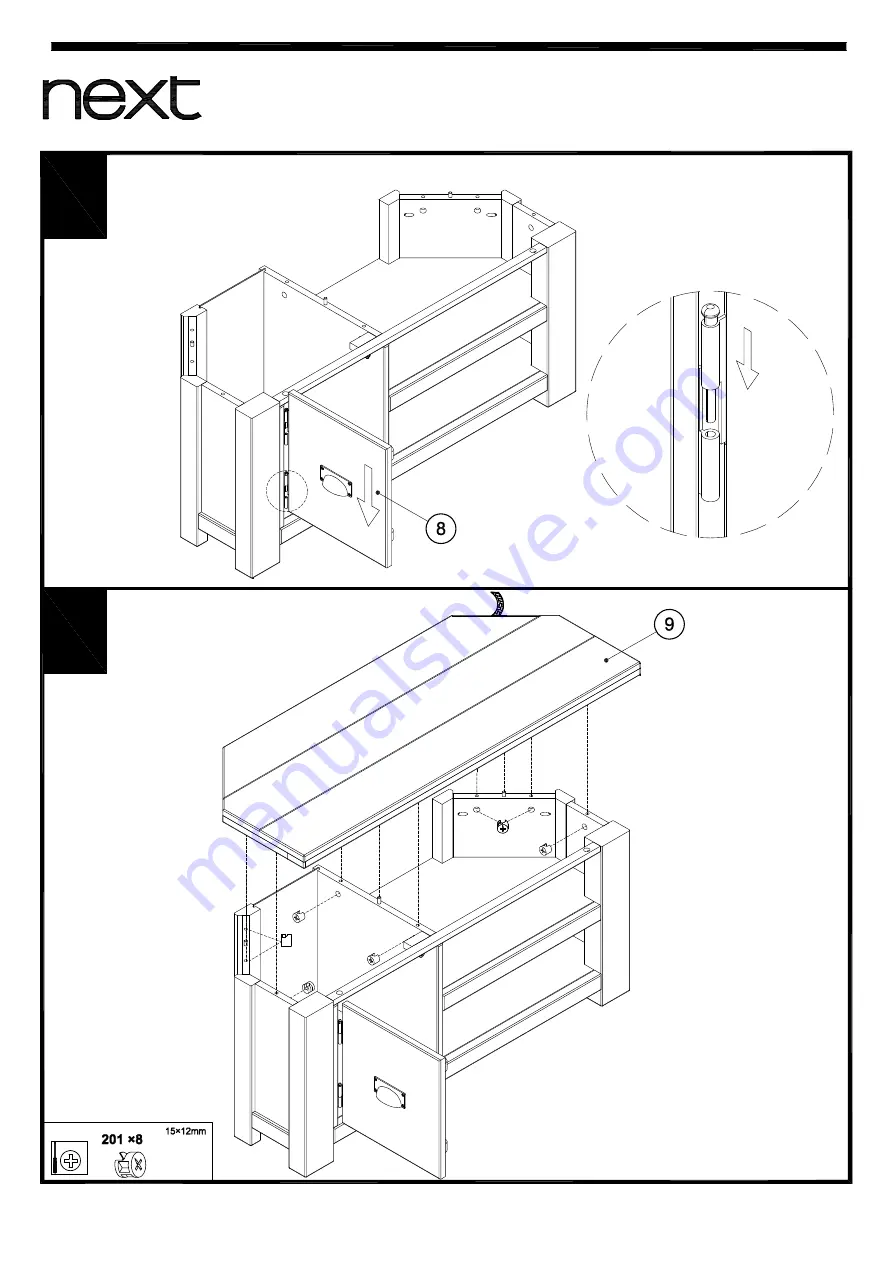 Next KENDALL 103661 Assembly Instructions Manual Download Page 10