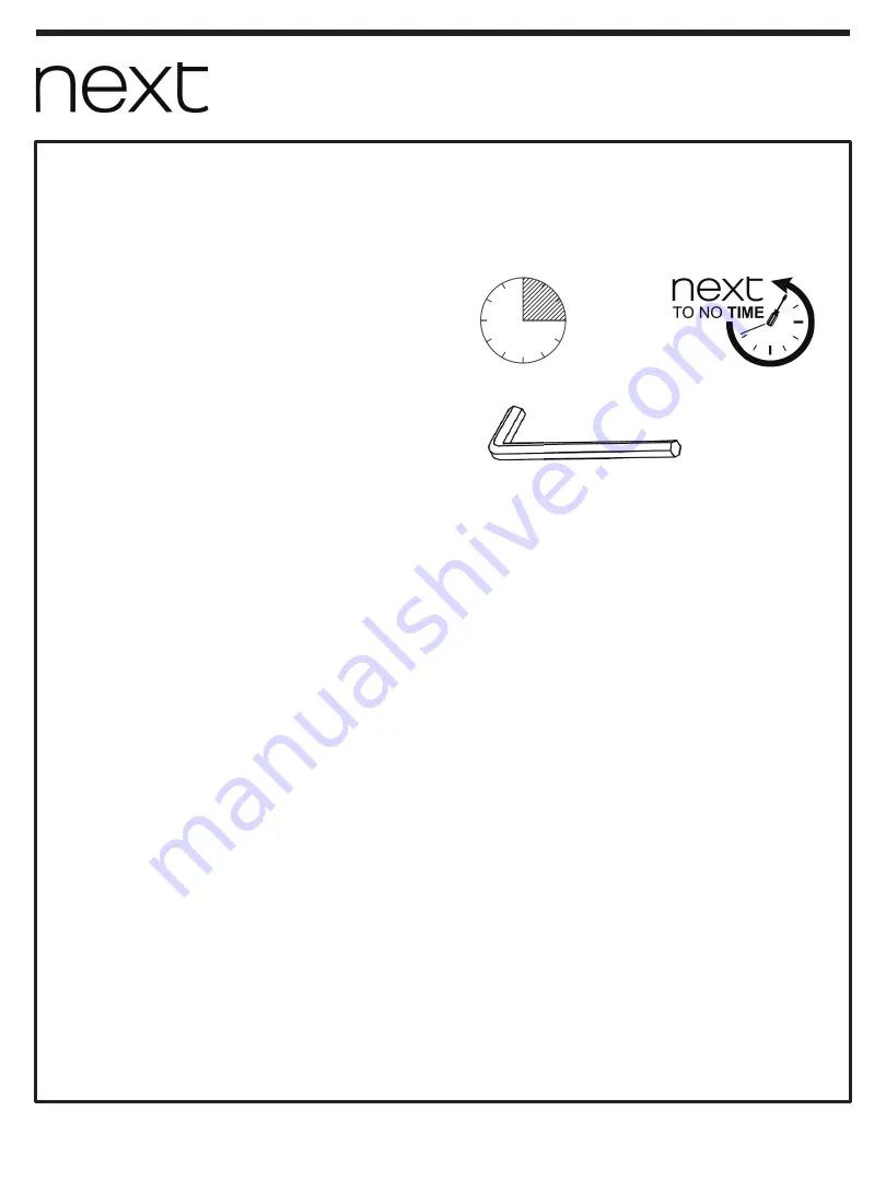 Next Kenton Barstool Assembly Instructions Manual Download Page 3